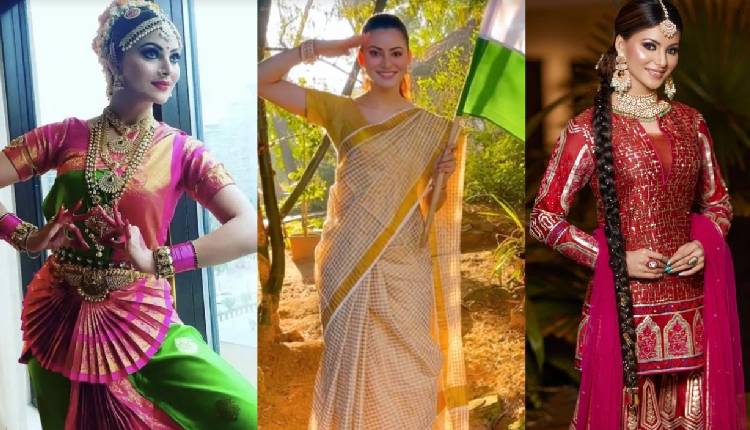 Republic Day 2023: Urvashi Rautela's three inspirational outfits where the actress proudly represents the Indian culture