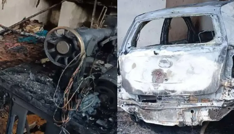 Pune Crime News | Man sets his own home, car on fire, visits a Tamasha show
