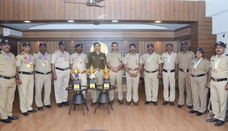 Pune Police News | Maharashtra State Police Sports Competition: Pune Police wins title in shooting; CP Retesh Kumaarr, Joint CP Sandeep Karnik, Addl CP Dr. Jalindar Supekar congratulate contestants