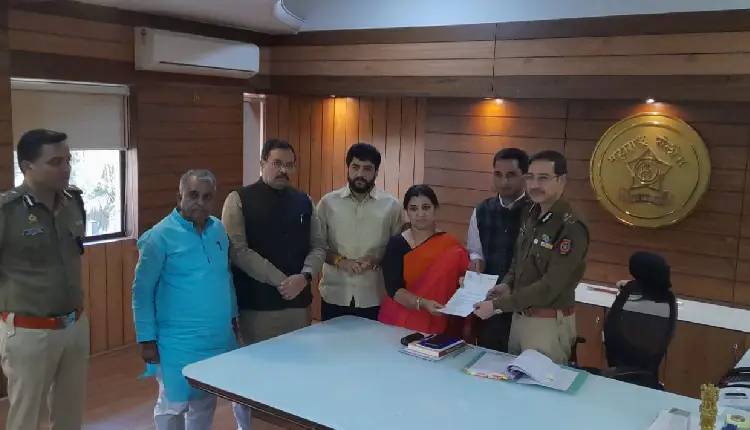 Pune Kasba Peth Bypoll Election | BJP delegation meets police commissioner, submits letter of demands