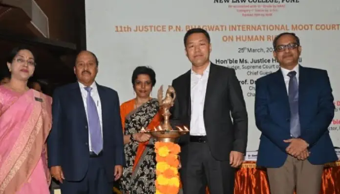Bharati Vidyapeeth New Law College Pune | 11th Justice P.N. Bhagwati International Moot Court Competition' On Human Rights held