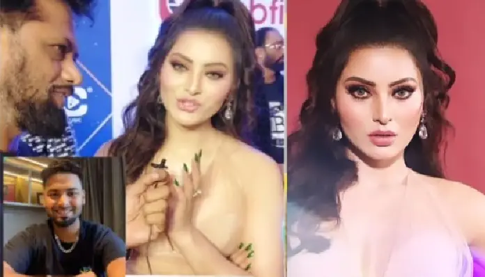 Urvashi Rautela gives a befitting reply to a journalist when asked about Rishabh Pant - Netizens say 'Samajdar'
