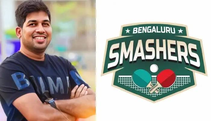 Bengaluru Smashers – Punit Balan | Bangalore Smashers will be new team in Ultimate Table Tennis competition; Team is owned by young businessman Punit Balan