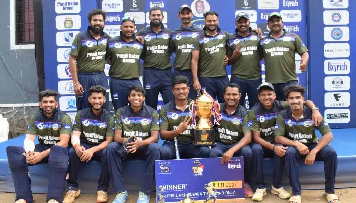 S. Balan Cup T20 League | Fourth S Balan Cup T20 League Inter Club cricket 2023 competition: Pune Police team emerges winner