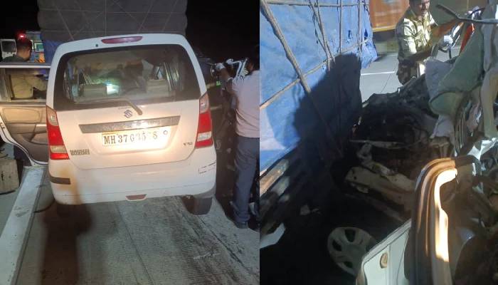 Samruddhi Mahamarg Accident | Accidents continue on Samruddhi Mahamarg: Three persons including two women doctors killed as car rams into truck