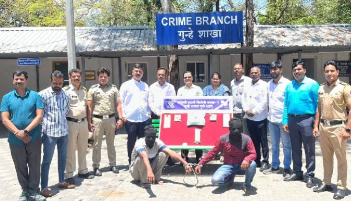 Pune Police Crime Branch News | Pune police Crime Branch seizes Mephedrone worth ₹2.21 crore