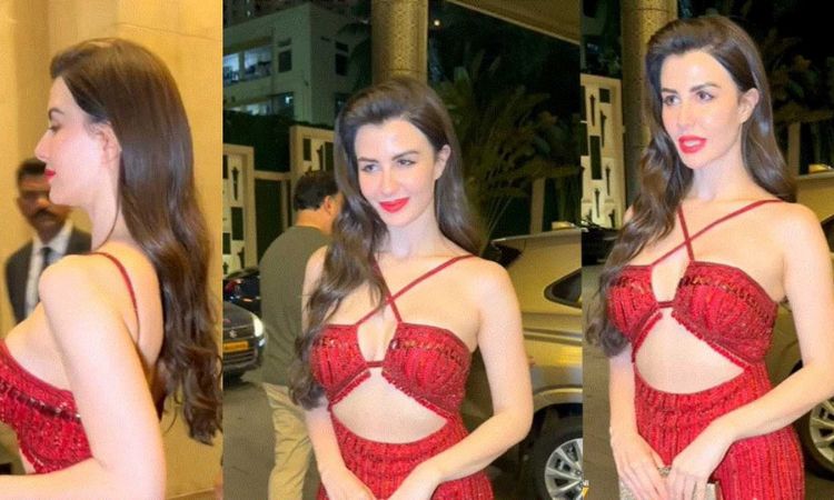 Giorgia Andriani | Giorgia Andriani Paints The Town Red With Hot Shimmer Dress For Her Birthday Celebration- Check Out the Pictures Now