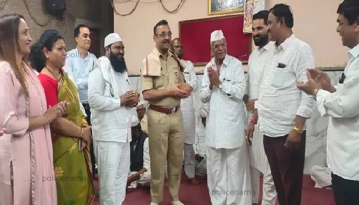 Kondhwa Police Station | Joint meeting of Hindus and Muslims held in Kondhwa to maintain communal harmony