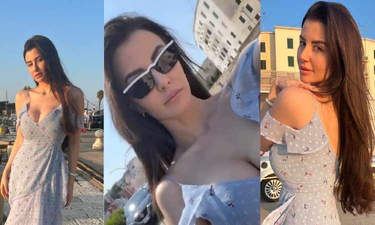 Giorgia Andriani | Giorgia Andriani Looks Beautiful as she shares her vacation pictures of Italy- check out her looks now!!