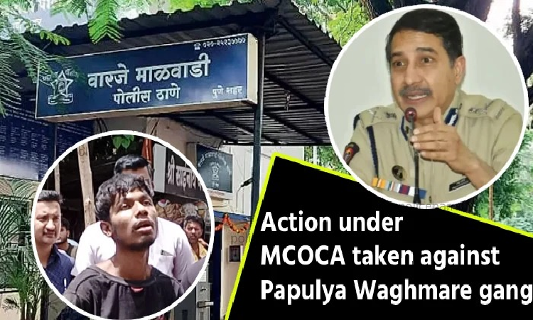 Pune Crime News | Action under MCOCA taken against Papulya Waghmare gang