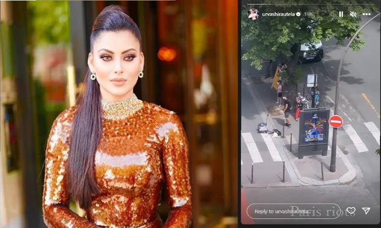 Urvashi Rautela | Urvashi Rautela gets stuck badly inside her hotel room, shares Paris Riots and Gun firing video amid fulfilling her duties at Paris Fashion Week