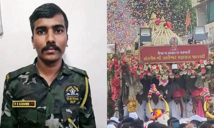 Pune Police News | Policemen Go Above and Beyond to Rescue Devotee at Palanquin Ceremony
