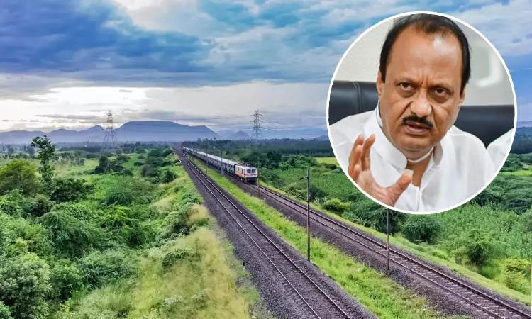 Pune News | Nashik-Nagar-Pune Railway Line Project on Hold: Ajit Pawar Provides Explanation