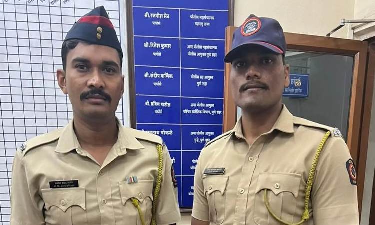 Pune Crime News | Two policemen emerge as heroes of Pune police by arresting two most wanted terrorists