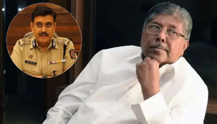 Pune News | Pimpri Chinchwad Police Commissioner Vinoy Kumar Choubey gently reprimanded by Guardian Minister Chandrakant Patil